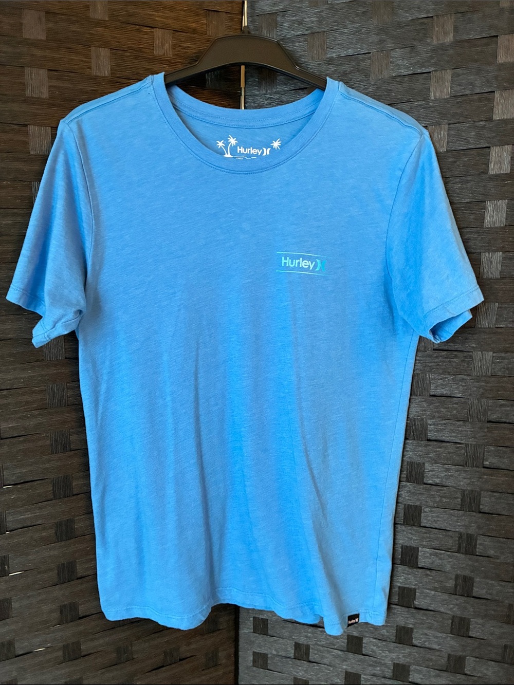 Hurley Men's Short Sleeve Tee in Bright Blue